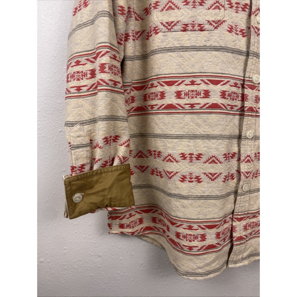 Southwestern Shirt Daniel Cremieux Mens M Aztec Geometric Western - Picture 6 of 9
